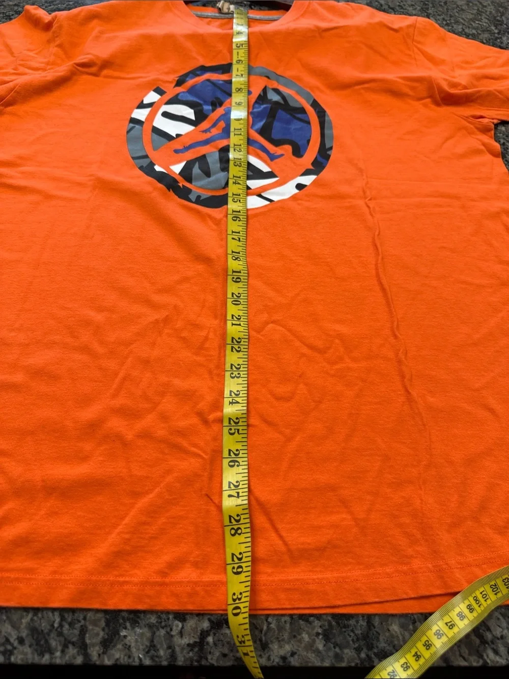 Nike Jordan retro 8 wheeler Orange vintage Multicolor Emblem EUC XXL